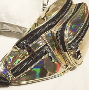 Стильная бананка на пояс фото