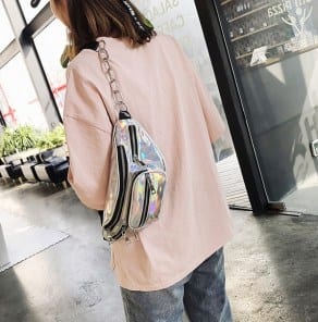 Стильная бананка на пояс фото