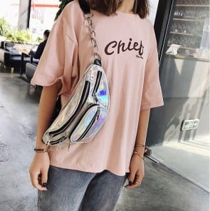 Стильная бананка на пояс фото