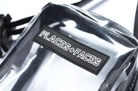 Прозрачная сумочка бананка с надписью Places+Faces фото