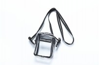 Прозрачная сумочка бананка с надписью Places+Faces фото