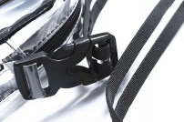 Прозрачная сумочка бананка с надписью Places+Faces фото