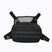 Черная поясная сумка бронежилет фото