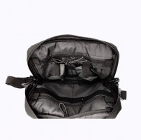 Черная поясная сумка бронежилет фото