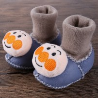 Зимние носочки пинетки со снеговиком - необычные фото