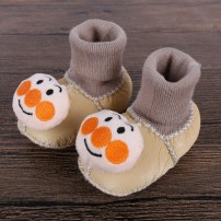 Зимние носочки пинетки со снеговиком - необычные фото