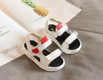 Детские сандали с липучками фото