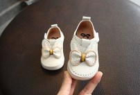 Туфельки для малышей с бантиком
