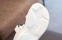 Детские  тканевые сандали с надписью фото