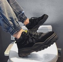 Ботинки мужские на массивной подошве фото