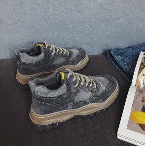 Ботинки мужские на массивной подошве фото