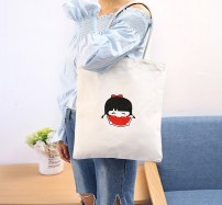 Тканевая сумка на плечо фото