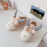Комнатные тапочки с рогами