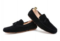 Модные замшевые мужские мокасины фото