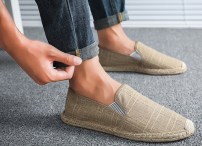 Мужская легкая обувь на соломенной подошве фото