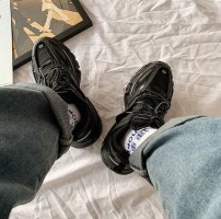 Яркие ретро кроссовки повседневные - парные фото