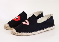 Эспадрильи женские с губами фото