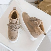 Высокие женские кеды на меху фото