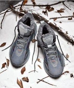 Кроссовки зима мужские высокие молодежные с мехом фото