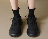 Женские однотонные уличные спортивные кроссовки фото