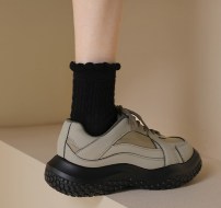 Женские однотонные уличные спортивные кроссовки фото