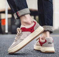 Низкие мужские кеды с цветными вставками фото