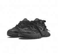 Качественные черные кроссовки Sk-Trip - под ретро с потертостями фото