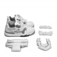 Кеды Sk Trip White/Grey белые фото