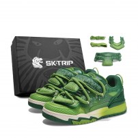 Кеды Sk Trip Green Jade зелёные фото