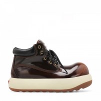 Ботинки Cat and Sofa UFO Brown Washed коричневые