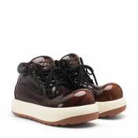 Ботинки Cat and Sofa UFO Brown Washed коричневые фото