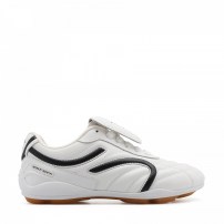 Кроссовки Cat and Sofa Retro Football White/Black белые