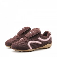 Кроссовки Cat and Sofa Retro Football Palm Powder коричневые розовые фото