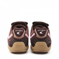 Кроссовки Cat and Sofa Retro Football Palm Powder коричневые розовые фото