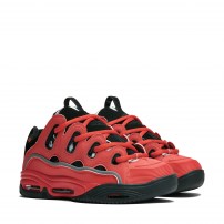 Кеды дутики Osiris D3 2001 Red/Black красно-черные скейтерские фото
