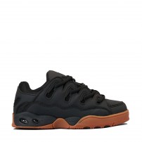 Кеды Osiris D3 OG Black/Gum черные с карамельной подошвой классика скейта