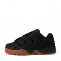 Кеды Osiris D3 OG Black/Gum черные с карамельной подошвой классика скейта фото
