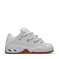 Кеды Osiris D3 OG White/Gum белые с терракотовой gum-подошвой