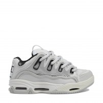 Кеды дутики Osiris D3 2001 Grey/Black серые массивные скейтерские