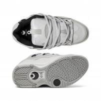 Кеды дутики Osiris D3 2001 Grey/Black серые массивные скейтерские фото