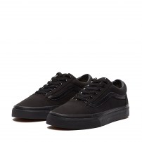 Кеды Vans Old Skool Mono Black тотально черные фото