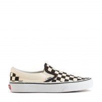 Слипоны Vans Classic Slip-On Checkerboard черно-белая клетка