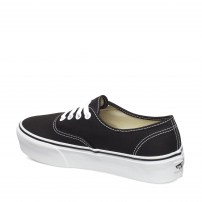 Кеды Vans Authentic Platform 2.0 черные на высокой подошве фото