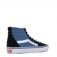 Высокие кеды Vans Sk8-HI Navy/White темно-синие двухтонные фото