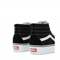 Высокие кеды Vans Sk8-HI Platform 2.0 черные на платформе фото