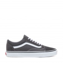 Кеды Vans Old Skool Pewter серые с белой полосой