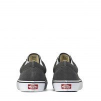 Кеды Vans Old Skool Pewter серые с белой полосой фото