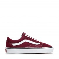 Кеды Vans Old Skool Port Royale тёмно-бордовые