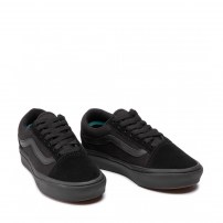 Кеды Vans Old Skool ComfyCush черные кожаные с мягкой подошвой фото