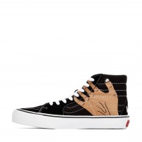 Высокие кеды Vans Sk8-HI X Imran Potato черные с принтом ладони фото